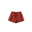 Shorts Feminino de Algodão e Linho com Laço – Estilo Prairie Chic