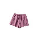 Shorts Feminino de Algodão e Linho com Laço – Estilo Prairie Chic