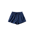 Shorts Feminino de Algodão e Linho com Laço – Estilo Prairie Chic