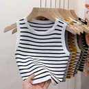 Regata Feminina Striped Knit – Casual e Estilosa para a mulher moderna