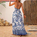 Vestido Longo Floral com Alças Finas – Elegância e Feminilidade para o Verão!
