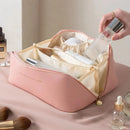 Estojo de Cosméticos organizador de maquiagem feminino e porta acessórios de higiene pessoal