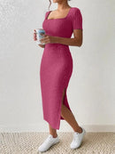 Vestido Tubinho Midi de Verão – Elegância com Conforto