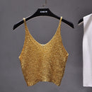 Top Feminino  com Detalhes Vazados