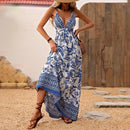 Vestido Longo Floral com Alças Finas – Elegância e Feminilidade para o Verão!
