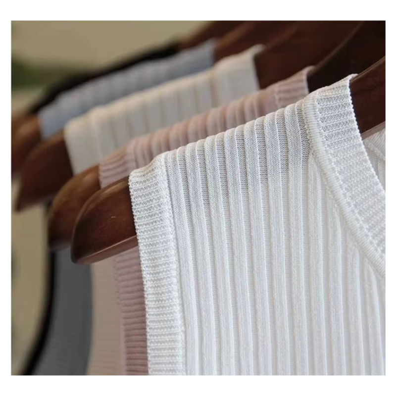 Blusa Feminina de Chiffon – Estilo Casual com Elasticidade e Conforto para Primavera e Verão