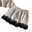 Conjunto de Pijamas de Seda Feminino – Leveza e Elegância para suas Noites