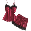 Conjunto de Pijamas de Seda Feminino – Leveza e Elegância para suas Noites