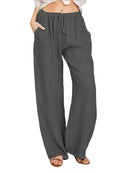 Calça Feminina Wide Leg NoEnName_Null – Estilo Casual e Conforto para Todas as Estações