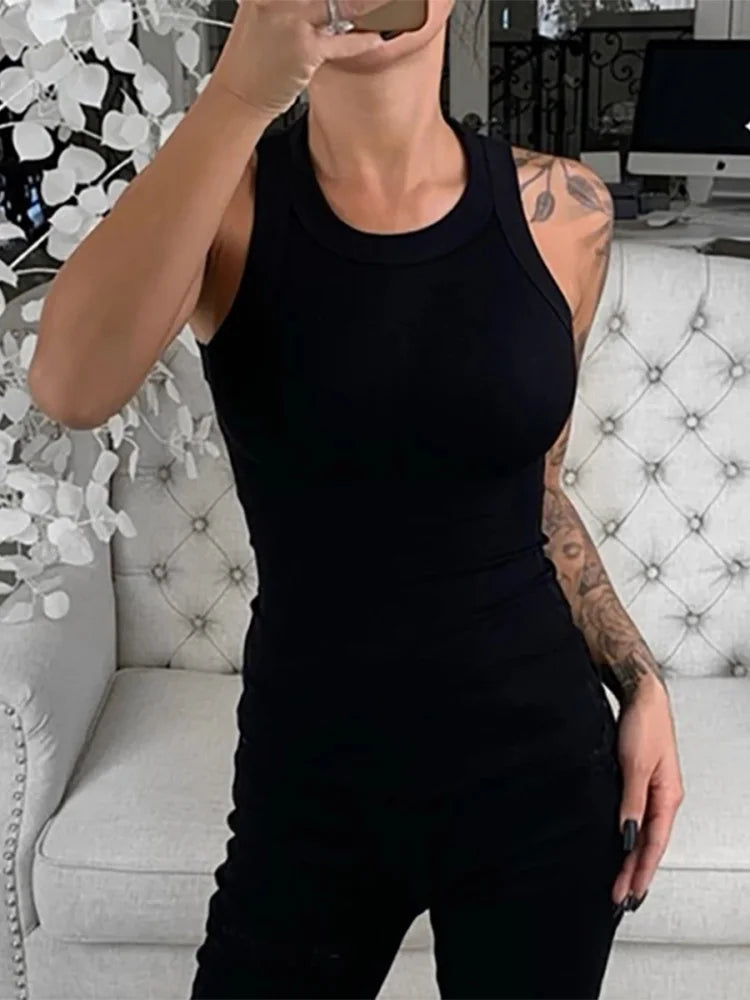 Regata Feminina com Detalhe em Renda – Elegância Casual para o Verão