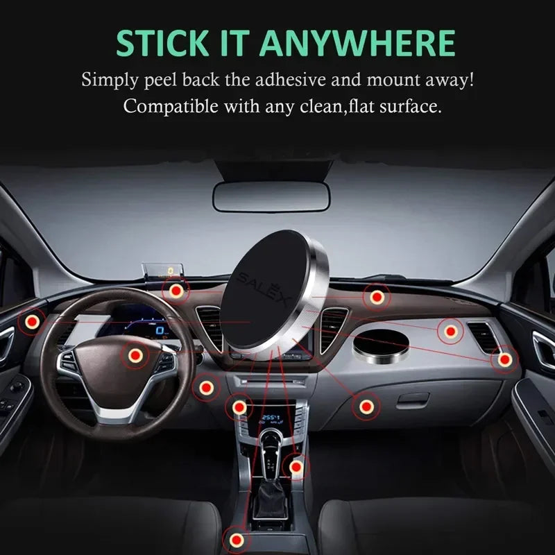 Suporte Magnético Universal  – Fixação Forte para Carro ou Casa