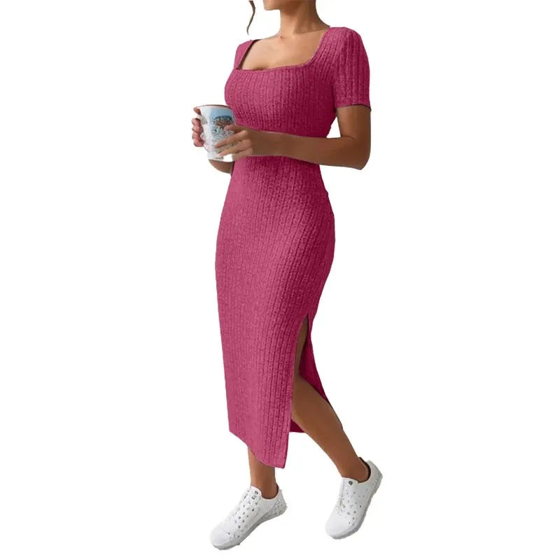 Vestido Tubinho Midi de Verão – Elegância com Conforto