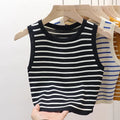 Regata Feminina Striped Knit – Casual e Estilosa para a mulher moderna