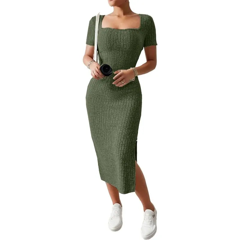 Vestido Tubinho Midi de Verão – Elegância com Conforto